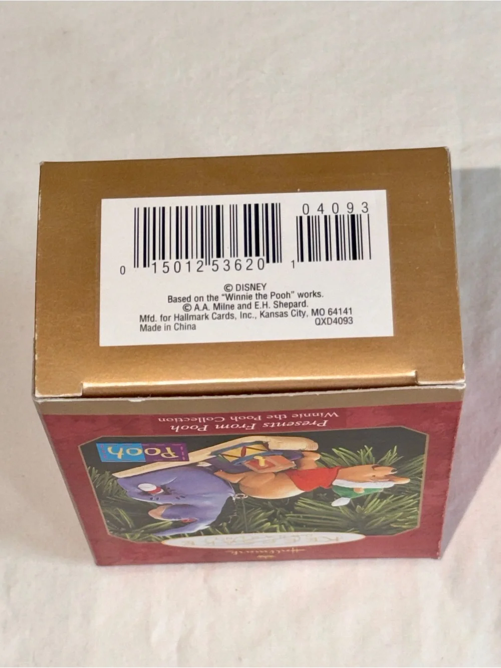 Hallmark Keepsake Presents From Pooh Ornament 1999 Winnie the Pooh Eeyore Disney